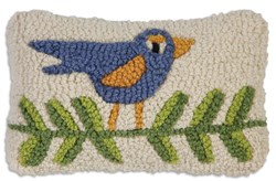 Show details for Blue Bird On Branch Picture of Blue Bird On Branch