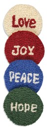 Show details for Hope Peace Love and Joy Picture of Hope Peace Love and Joy