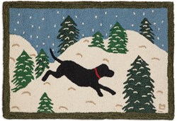Show details for Snow Black Dog Picture of Snow Black Dog