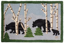 Show details for Three Bears in the Woods Picture of Three Bears in the Woods